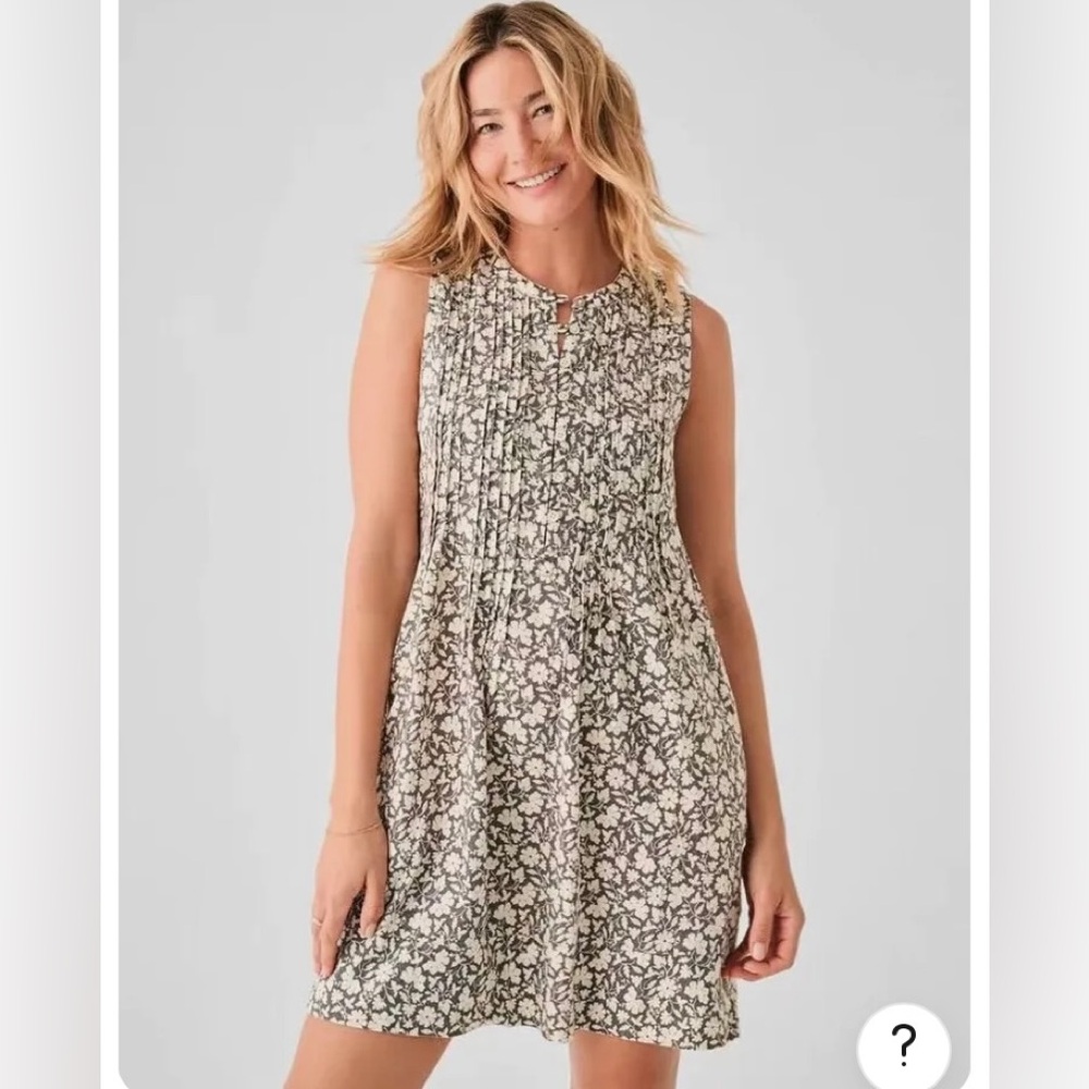 Faherty Isha dress NWT